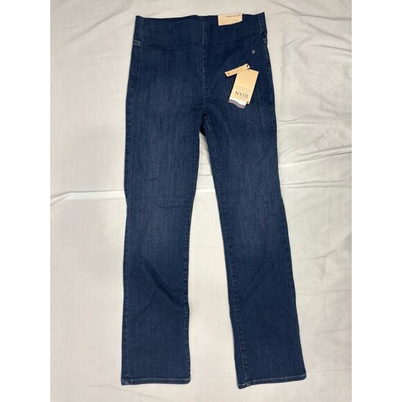 NYDJ Jeans Women’s PM (6P-8P-10P) Pull On Marilyn Straight Lift Tuck Denim NWT - Picture 1 of 7